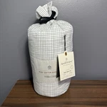 Hearth With Magnolia Kids Cotton Sheet Set Full Green Grid. Fixed Price $32.50.