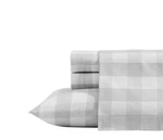 Eddie Bauer Home Lakehouse Plaid Flannel Sheet Set Queen 4PCS New. Fixed Price $59.99.