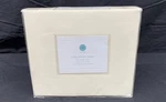 New In Package Martha Stewart Cream 360 Thread Count Full Fitted Sheet. Fixed Price $19.99.