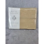 Royal Legacy By Martex Queen Flat Sheet Honey Tan 250 Thread Count Cotton Rich. Fixed Price $44.98.