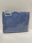 Ralph Lauren Blue Lined Ast Rl Paki Full Flat Sheet 450 Tc Cotton Sateen New. Fixed Price $40.00.