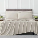 Kirkland Signature 680 Tc 6-PIECE Pima Cotton Sheet Set King Oatmeal. Fixed Price $93.00.