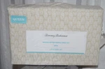 4PC Tommy Bahama Fronds Beige Palm Leaves Queen Sheet Set Tropical Hawaiian. Fixed Price $55.00.