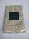 New Ralph Lauren Cold Spring Pinstripe Black Crochet Lace 2 King Pillowcases. Fixed Price $179.99.