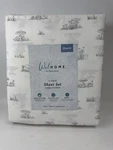 Welhome Queen Cotton Blend Sateen 320 Tc Shiitake Mushroom Print 4-PC Sheet Set. Fixed Price $23.99.
