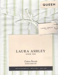 Laura Ashley Queen Sheet Set Symphony Stripe Green 4PC Cottage Farmhouse Shabby. Fixed Price $74.69.