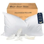 Queen Down Feather Pillows Medium Firm Soft Support Side Back Sleepers Breathabl. Fixed Price $52.49.