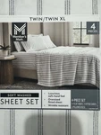 Members Mark Soft Washed Sheet Set Twin / Xl. Fixed Price $25.31.
