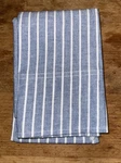 Ralph Lauren Stripe Blue White Chambray Pillow Case Made In U.s.a.. Fixed Price $75.00.