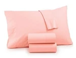 Whim By Martha Stewart Collection Vintage Washed 4-PIECE King Sheet Set Blush. Fixed Price $97.49.
