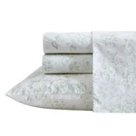 Laura Ashley Toile Delight Cotton Green Sheet Set. Fixed Price $89.99.