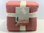 Casaluna Duvet Cover Set Heavyweight Cotton Sateen Corner Ties, Rose, King. Fixed Price $69.00.