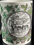 1759 - 1959 Wedgwood & Sons 200TH Anniversary Large Ceramic Mug Ornate Detail. Fixed Price $61.18.