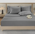 Hotel Signature 800 Thread Count Cotton 6-PIECE Sheet Set Full Gray New. Fixed Price $59.99.
