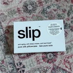 Slip 100% Silk Pillowcase White Queen 20X30IN Hypoallergenic Invisible Zipper. Fixed Price $75.00.