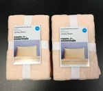 Target Room Essentials Jersey Shams Pair 20 X26 Peach Pillowcases New. Fixed Price $25.00.