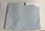 Tommy Hilfiger Gray & White Oxford Stripes (1) Twin Flat Sheet 64X96. Fixed Price $25.00.