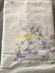 $360 Yves Delorme Etrebleu Queen Flat Sheet Lilac Floral White Lavender Purple. Fixed Price $295.00.