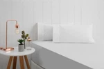 Odyssey 100% Cotton Sheet Set (snow) - Single. Fixed Price $80.08.
