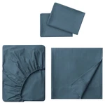 Ikea Dvala Sheet Set Blue Queen 906.154.76. Fixed Price $49.98.