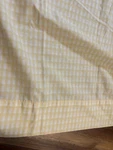 Westpoint Stevens Twin Flat Sheet Yellow Check Gingham Cottagecore Farmhouse. Fixed Price $12.97.