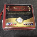 Celine Linen Luxury Duvet Cover Set 1800 Thread Count Egyptian Cotton Twin/sham. Fixed Price $25.00.