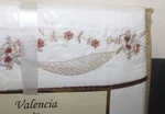 Valencia By Ehf Embroidered Floral Microfiber Queen Sheet Set White 4 Pieces New. Fixed Price $19.95.