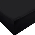 Utopia Bedding Fitted Sheet - Bottom Deep Pocket Full, Black. Fixed Price $17.38.