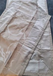 Shimmery Silver & White King Pillow Shams Set Heritage Home Palais Royale. Fixed Price $23.99.