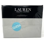 Ralph Lauren Queen Spencer Solid 475 Tc Thread-count Sateen Sheet Set Gray Grey. Fixed Price $141.51.