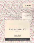 Laura Ashley Twin Sheet Set Evie Pink Floral 3PC Farmhouse Shabby Chic Cottage. Fixed Price $59.99.