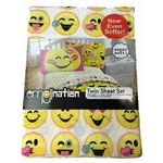 Emojination Faces "happy Happy" 3PC Twin Sheet Set. Fixed Price $47.17.