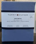 4 Pc Tommy Hilfiger Blue King Sheet Set Nip. Fixed Price $60.00.
