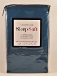 Charter Club Sleep Soft 300-THREAD Count (2) Standard Pillowcases Bluish Teal. Fixed Price $39.95.