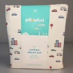 City Scape Cars Bus 100% Cotton Set Pillowfort Full Sz 4 Piece New. Fixed Price $29.99.