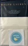 Ralph Lauren Queen Flat Sheet Regatta Cream 464 Solid Percale Brand New Fac Fold. Fixed Price $49.99.