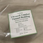 Ll Bean Ultrasoft Comfort Flannel Bedding King Sheet Set 3-NO Fitted Beige. Fixed Price $99.00.