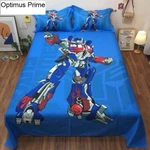 100% Cotton Transformers Optimus Prime Double/queen Bed Quilt Cover Set. Fixed Price $95.49.