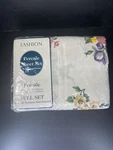 Vintage Fashion Percale Sheet Set 4 Piece Wyndham Ii Floral Made Usa. Fixed Price $32.99.