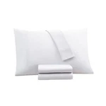 Kensington Gardens Sienna Four Piece King Size Sheet Set Color White 360TC Nip. Fixed Price $32.73.