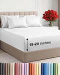 Extra Deep King Set - 6 Piece Breathable And Cooling Hotel Luxury. Fixed Price $89.99.