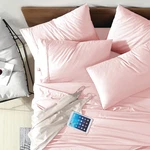 Swift Home Cal King Ultra-soft Brushed Microfiber 6-PIECE Bed Sheet Sets. Fixed Price $41.37.