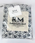 Rebecca Minkoff Dark Navy Blue Bandanna 100% Cotton Queen Sheet Set Pillowcases. Fixed Price $74.95.