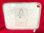 New Simply Shabby Chic Rachel Ashwell White Pink Roses Full Sheet Set 4PC Cotton. Fixed Price $156.98.