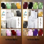 Noble Egyptian Cotton Bed Sheets Set Queen 4 Pcs 6 All Color Select Tc. Fixed Price $92.05.