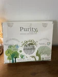 Purity Home, Organic Cotton Brushed Percale Sheet Set Twin Lavender. 4 Pc. Fixed Price $33.58.