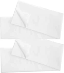 Body Pillow Case Cover Set 2, White Breathable T250 Soft Quality Cotton. Fixed Price $19.67.