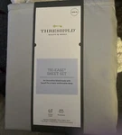 Threshold Twinxl 500 Thread Count Tri-ease Light Gray Sheet Set Flat/fitted/case. Fixed Price $20.00.