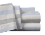 Flannel Deep Pocket Set With Oversized Flat Sheet King Savannah. Fixed Price $85.65.