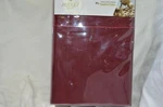Audley Home 100% Egyptian Cotton 800TC 3 Piece Twin Size Sheet Set Burgundy Nip. Fixed Price $130.00.